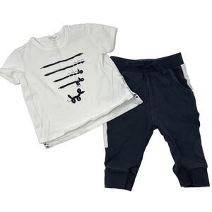 Miles The Label Balloon Dog Shirt and Pants Kids Set